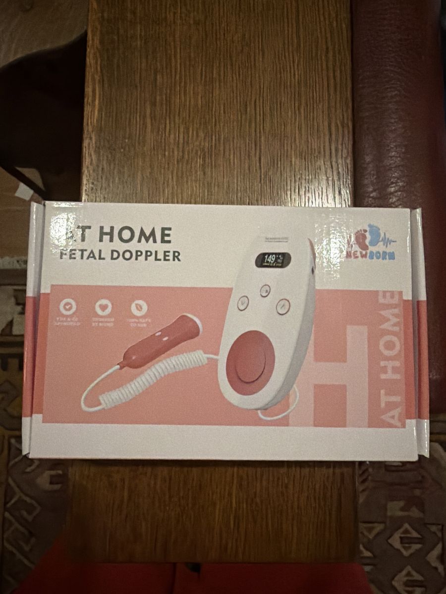 AT HOME Fetal Doppler - Hear Your Baby's Heartbeat