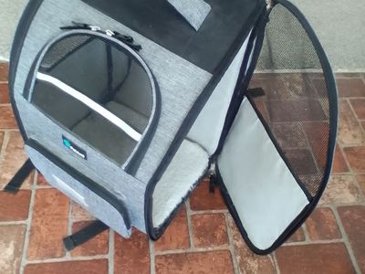 Pet Carrier backpack or handheld BON AMI