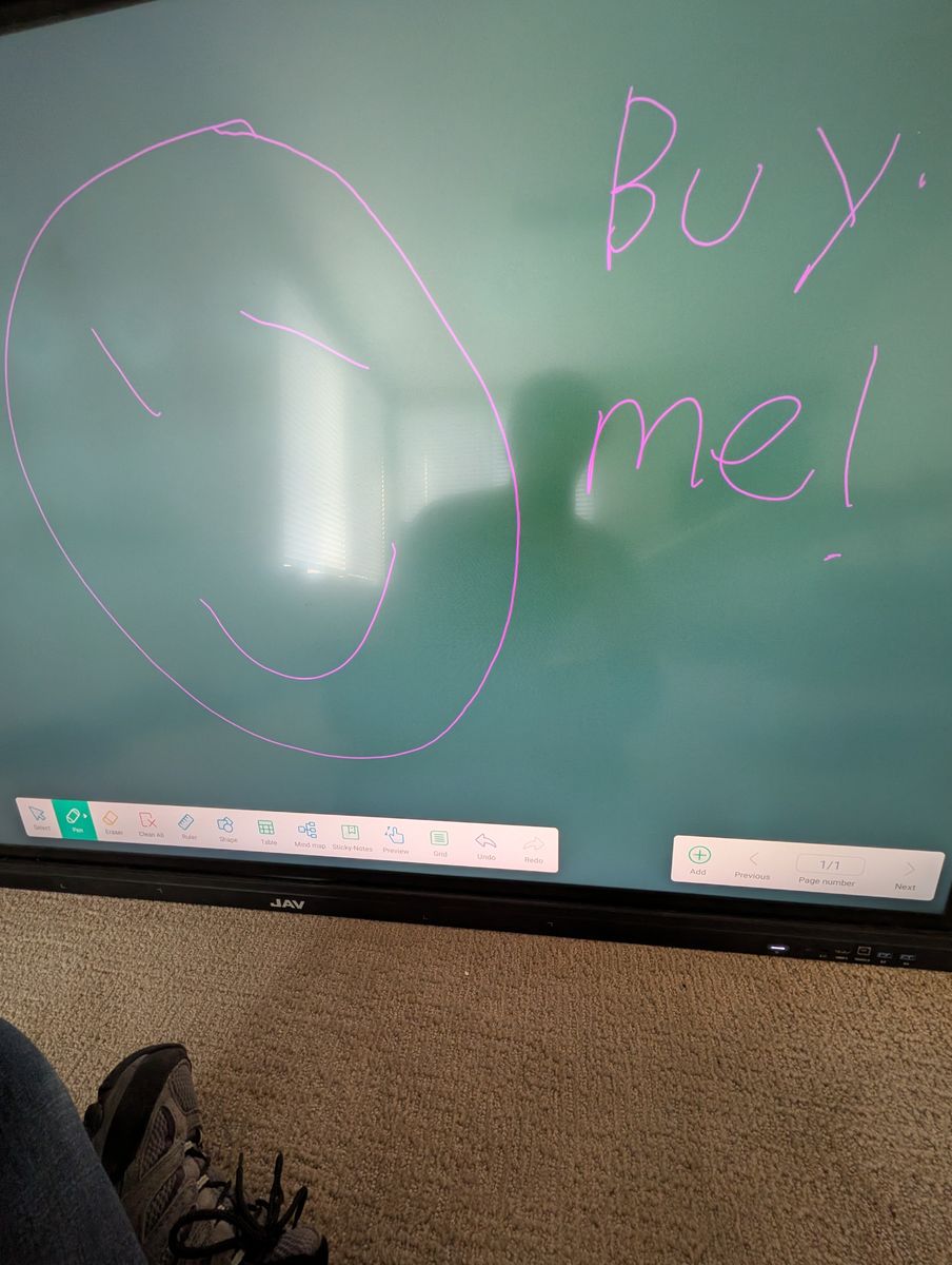 JAV 65-inch 4K Touchscreen Smart Display