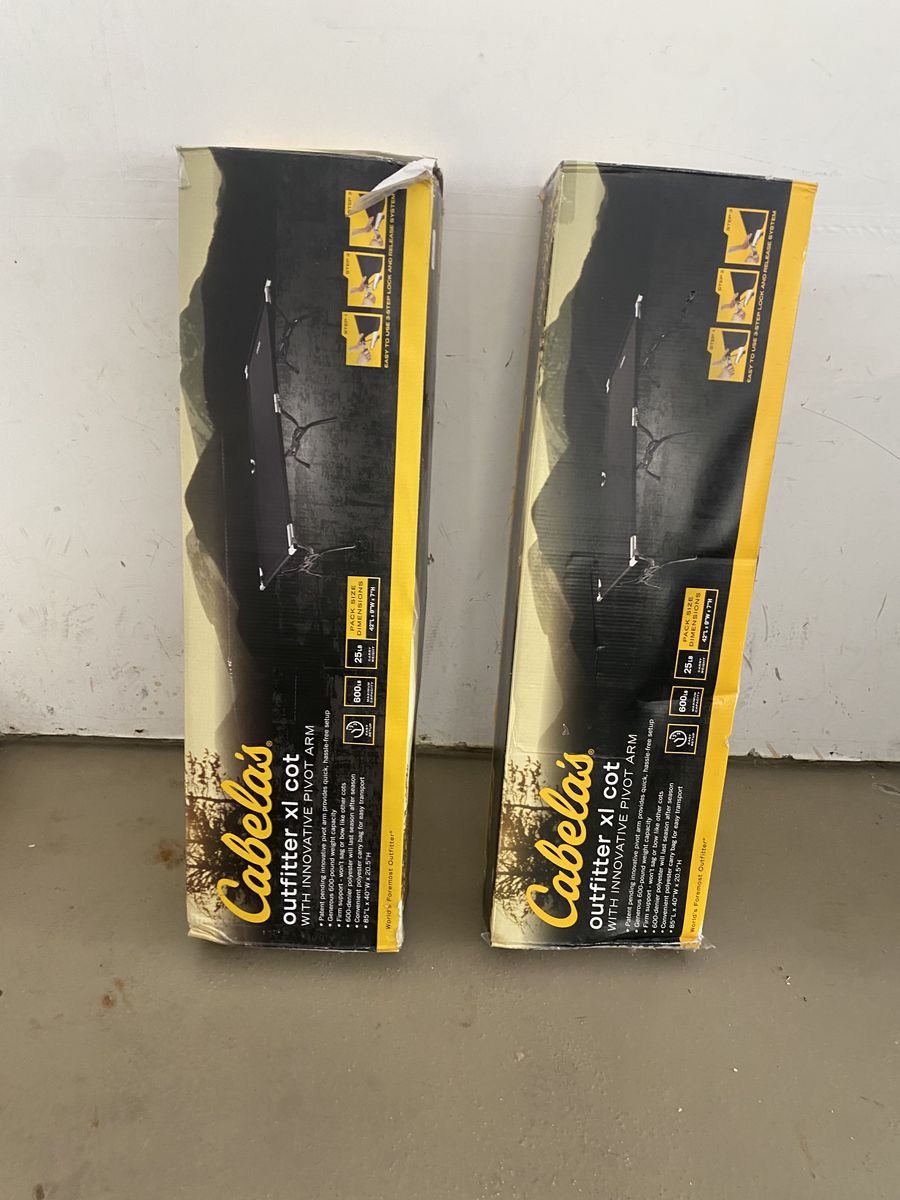 Cabela's Outfitter Cot XL (2)
