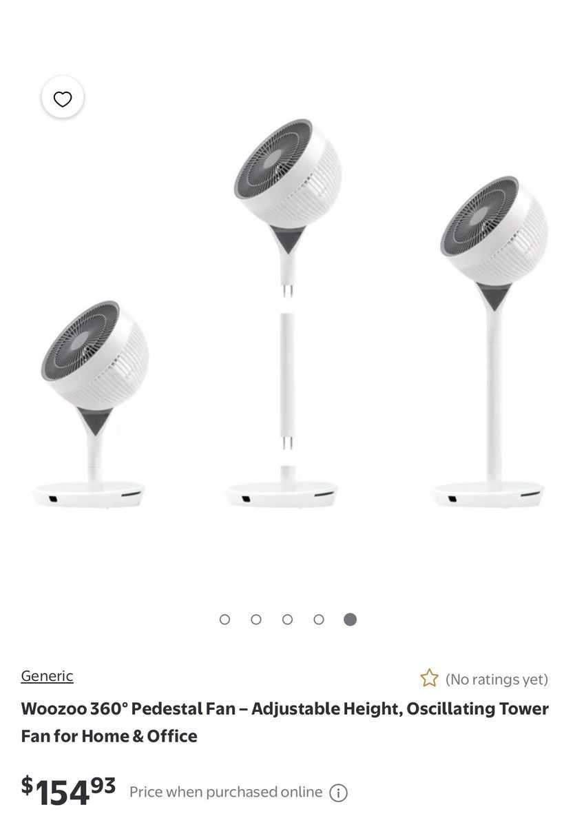 Costco 360° Fan - $150 ->> $50 with remote controller
