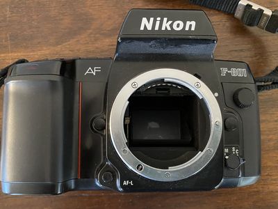 Nikon F-801 Camera Body, Canon Ultrasonic 75-300mm Lenses, Nikon D70 Body