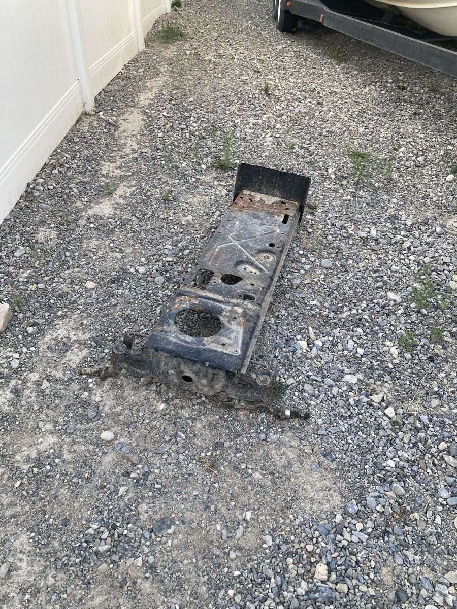 Lawnmower frame