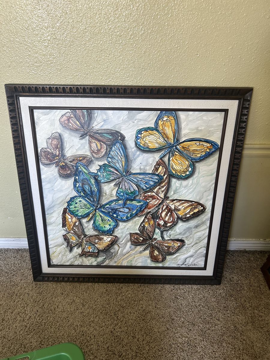 Butterfly painting