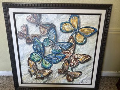 Butterfly painting