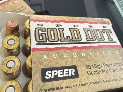 Speer Gold Dot .357 SIG 125 GR. GDHP 20 rounds for $20.00