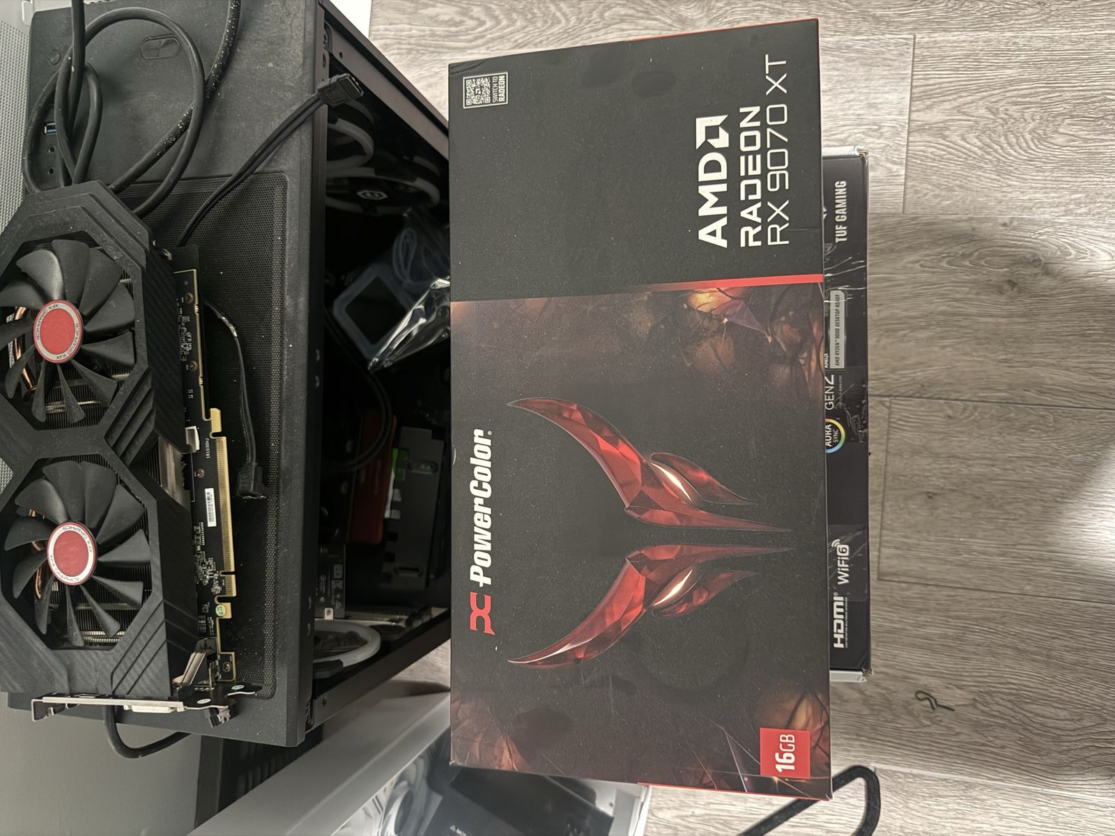 PowerColor AMD Radeon 9070xt 16GB Graphics Card GPU - Red Devil Ultimate