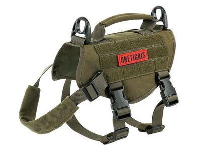 TACTICAL DOG HARNESS SIZE XXS