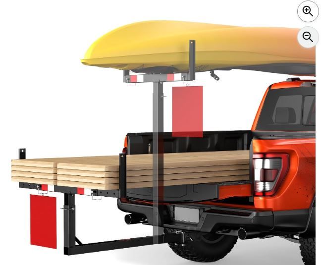 NEW! Truck Bed Extender – Hitch Mount Load Bar
