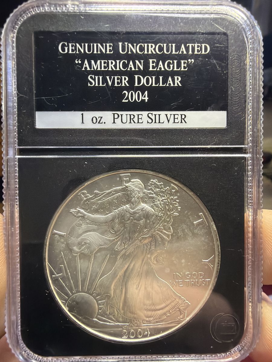 2004 American Silver Eagle – 1 oz .999 Silver
