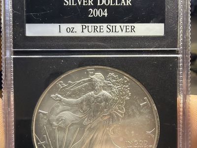 2004 American Silver Eagle – 1 oz .999 Silver