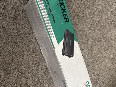 Kicker KMA600.6 Marine Audio 6-Channel Amplifier 750W Dynamic Power 600W RMS