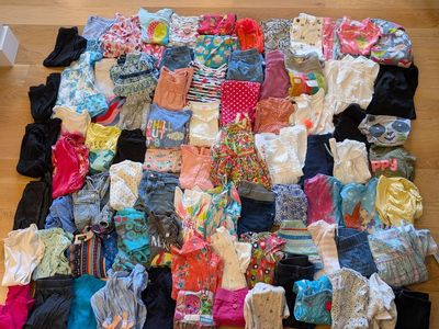 HUGE LOT Spring & Summer Girl Clothes - size 6