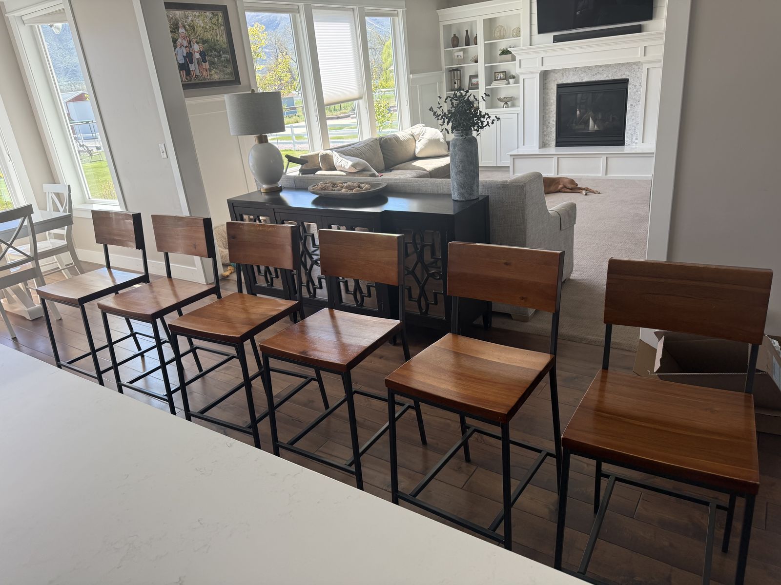 West elm bar stools