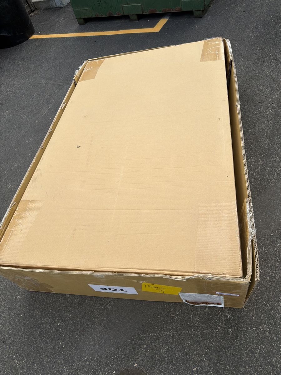Huge cardboard  box