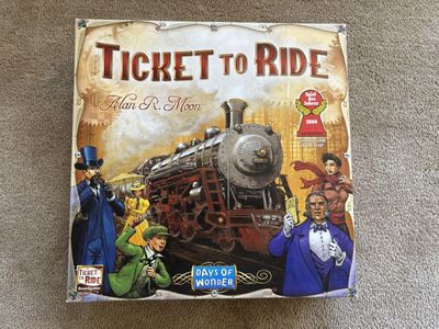 COMPLETE Ticket to Ride Board Game