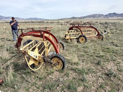 tractor attachment field rake