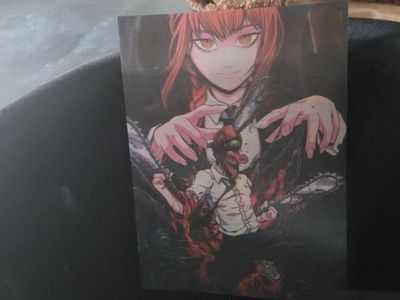 Chainsaw Man Anime Lenticular 3D Poster Print Set