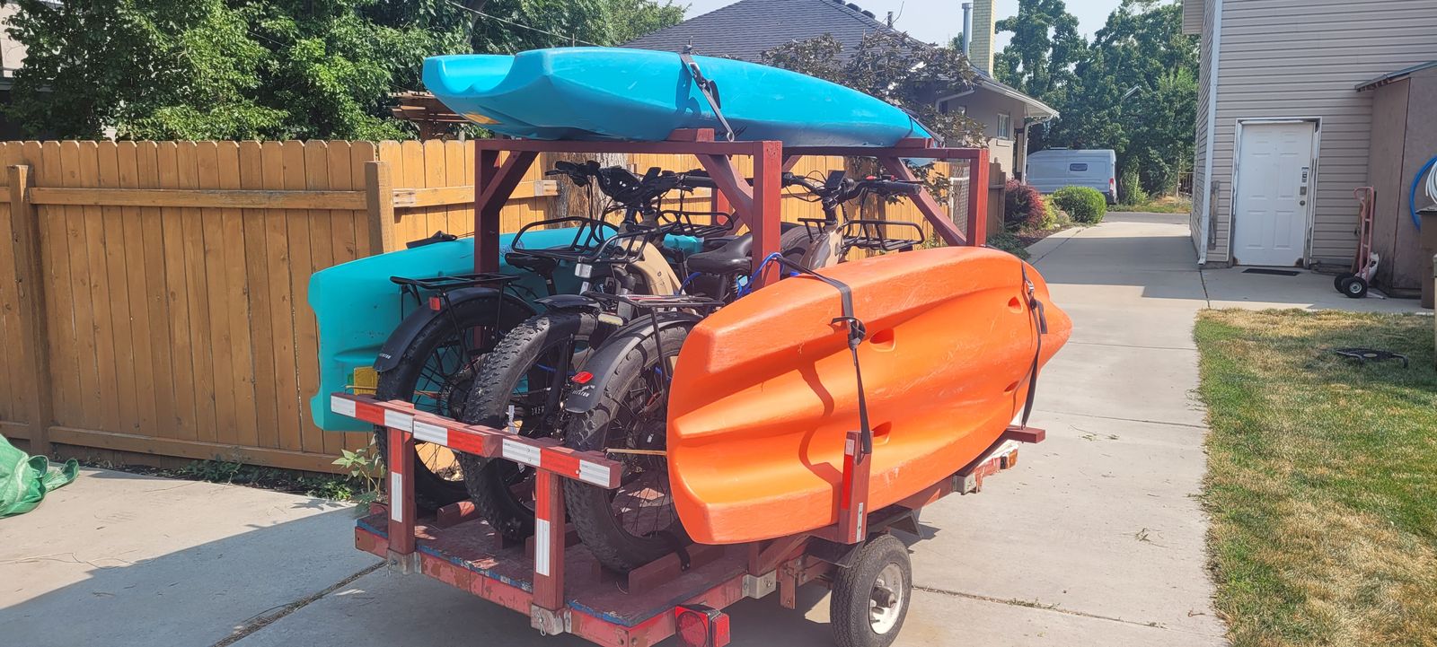 Custom utility trailer