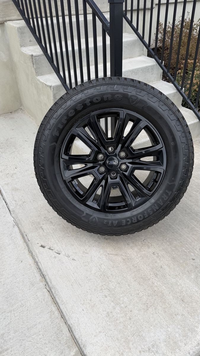 Ford F150 Rims and Tires 285/60R20 Firestone almost new