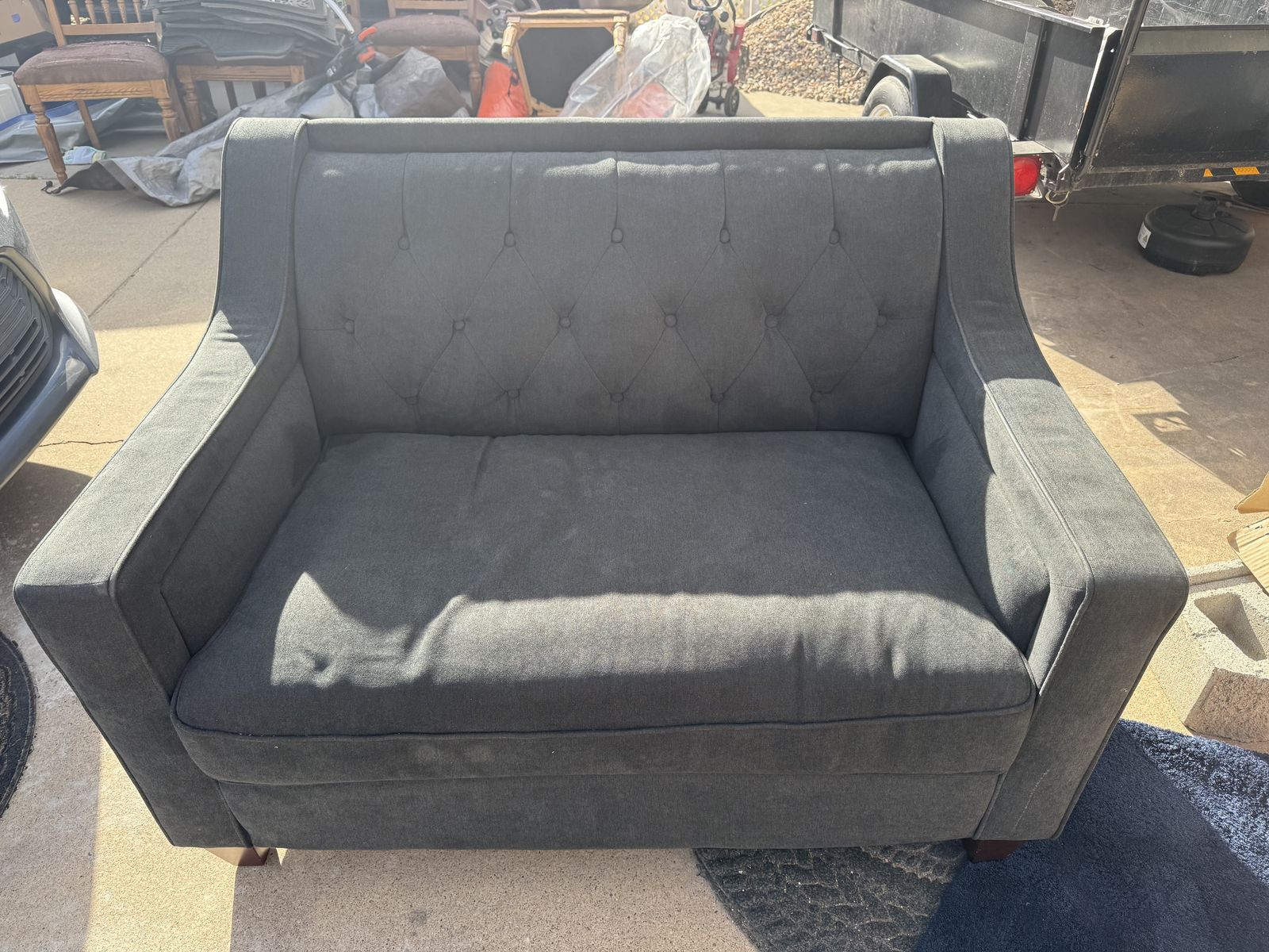 Used fabric couch