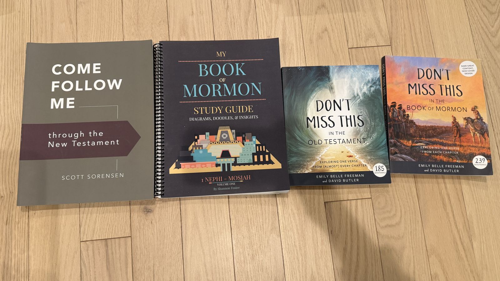 4 LDS study books