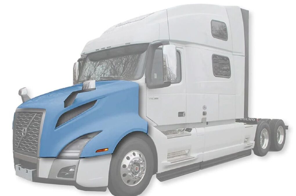 70% OFF RETAIL! Fiberglass Hood Assembly For 2018-2026 Volvo VNL Semi Trucks