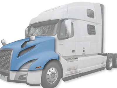 70% OFF RETAIL! Fiberglass Hood Assembly For 2018-2026 Volvo VNL Semi Trucks