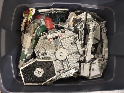 Hundreds of pounds of LEGO for sale
