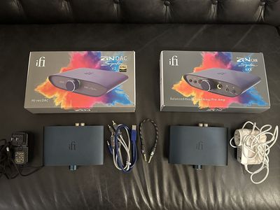 iFi ZEN DAC Signature V2 & ZEN CAN Signature 6XX