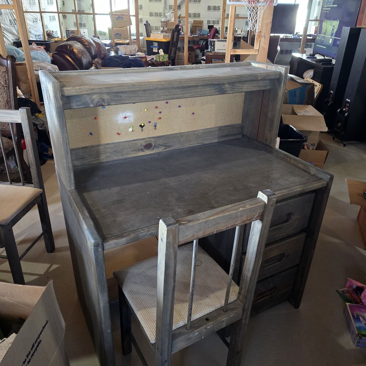 Desk (1 or 2)- kids with matching chair