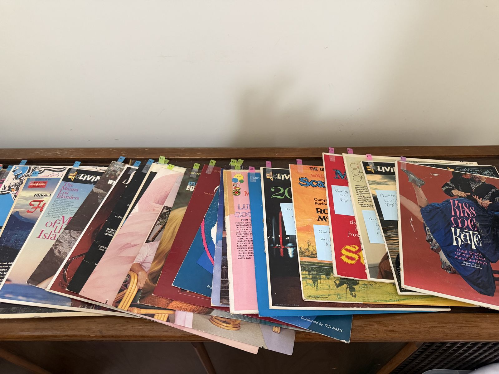 Vintage Living Stereo RCA Victor Vinyl Record Collection - Classical, Jazz, Soundtracks