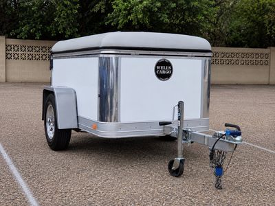 Compact Enclosed Utility Cargo Trailer 6ft x 4ft with Removable Hard Top