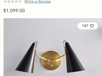 Clemente Double Sconce (new)