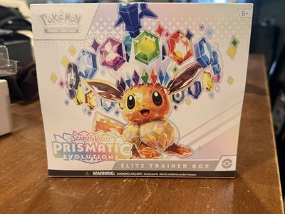 Pokemon Prismatic Evolutions Elite Trainer Box ETB Sealed