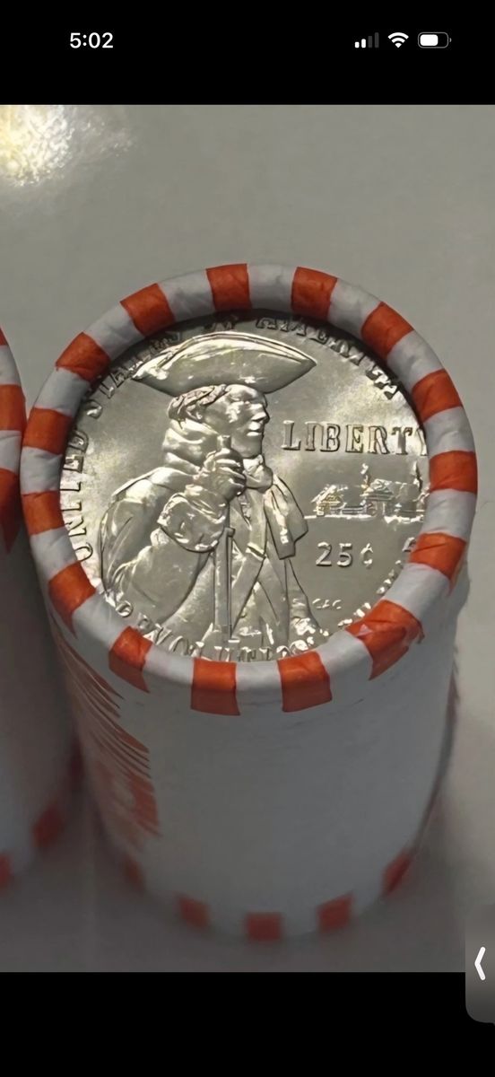 Bicentennial Quarter Rolls - US 25¢