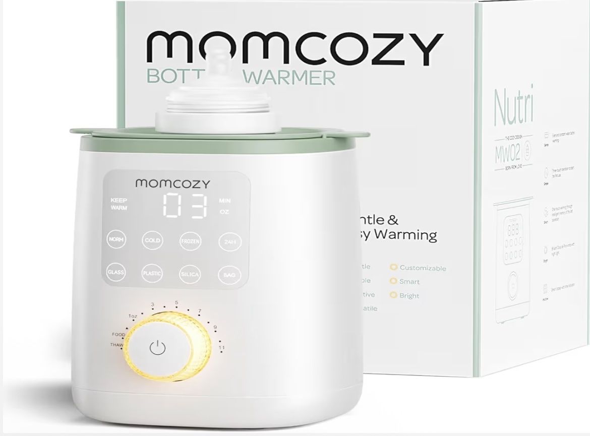 Momcozy Bottle Warmer with Digital Display, Fast Warming for Baby Bottles and Food