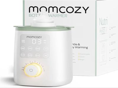 Momcozy Bottle Warmer with Digital Display, Fast Warming for Baby Bottles and Food