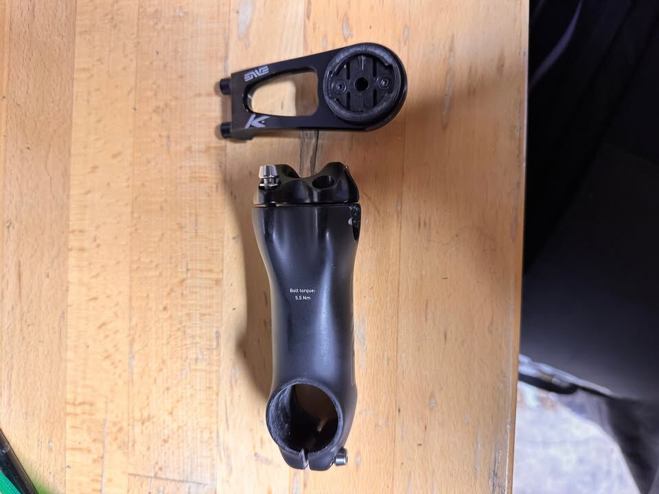 ENVE Stem 90mm with Integrated Garmin Mount