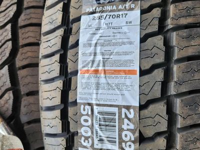 285/70r17 milestar Patagonia atr