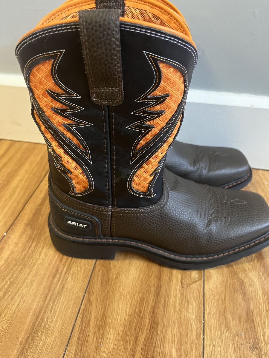 Kids Ariat Work Boots Size 5y