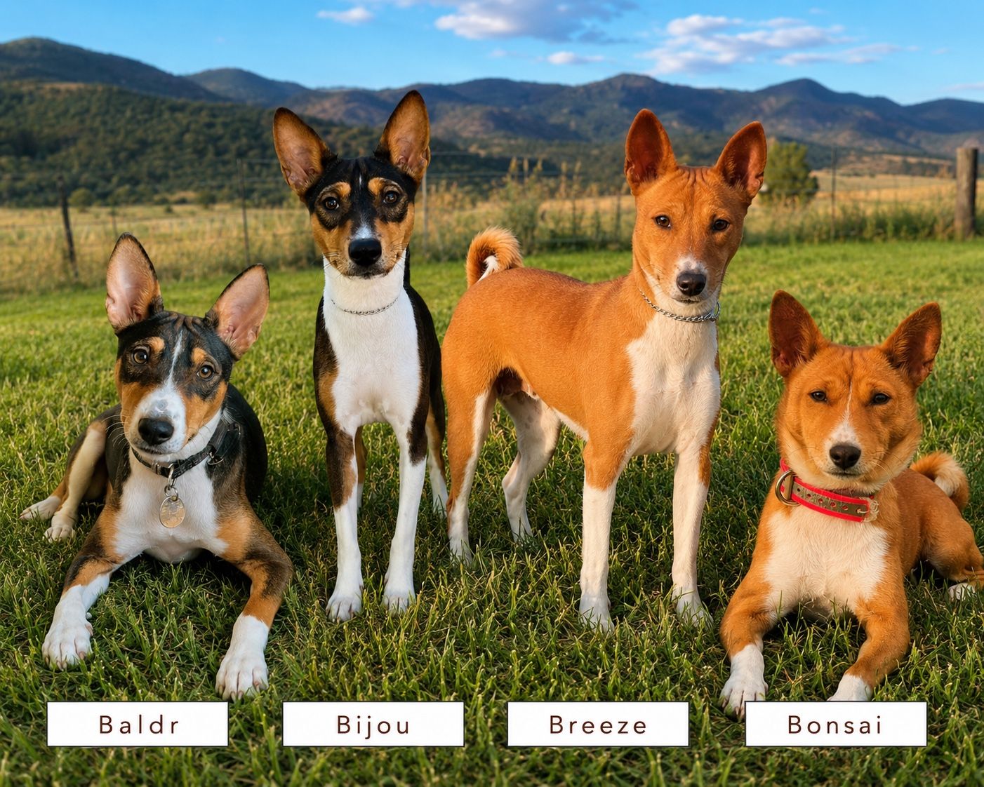 AKC Basenji Breeding Program - We're Downsizing