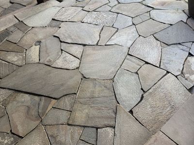 Quartzite silver flagstone. $5 a SF
