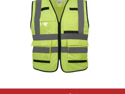 Milwaukee S/M Yellow Safety Vest 15 Pocket Class 2
