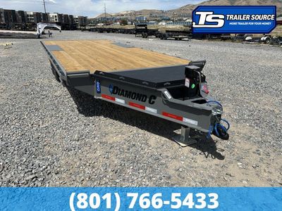 8.5x20 Diamond C DEC 207 Deckover Equipment Trailer - 15.5K GVWR -