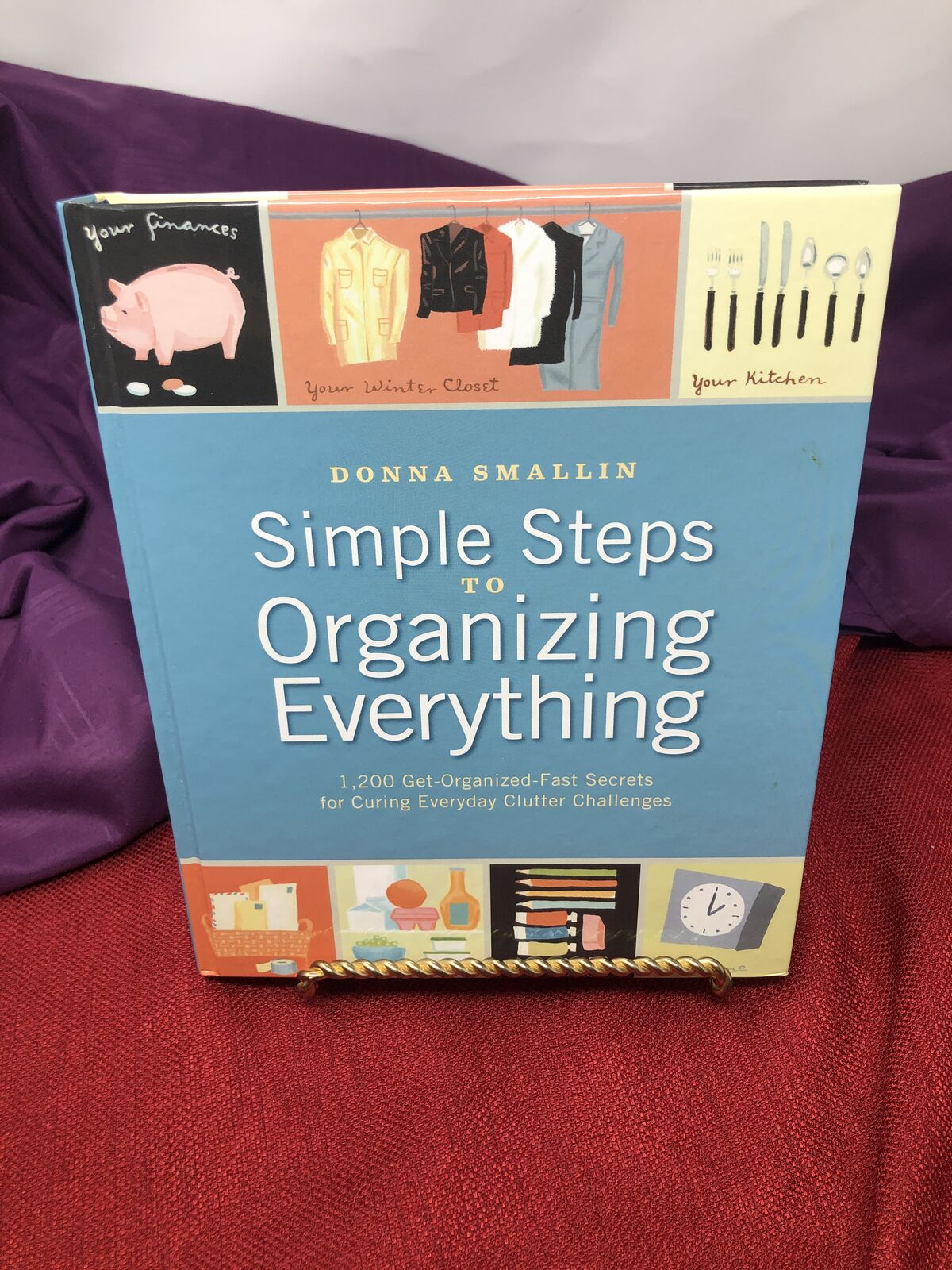Simple Steps to Organizing Everything hard cover book