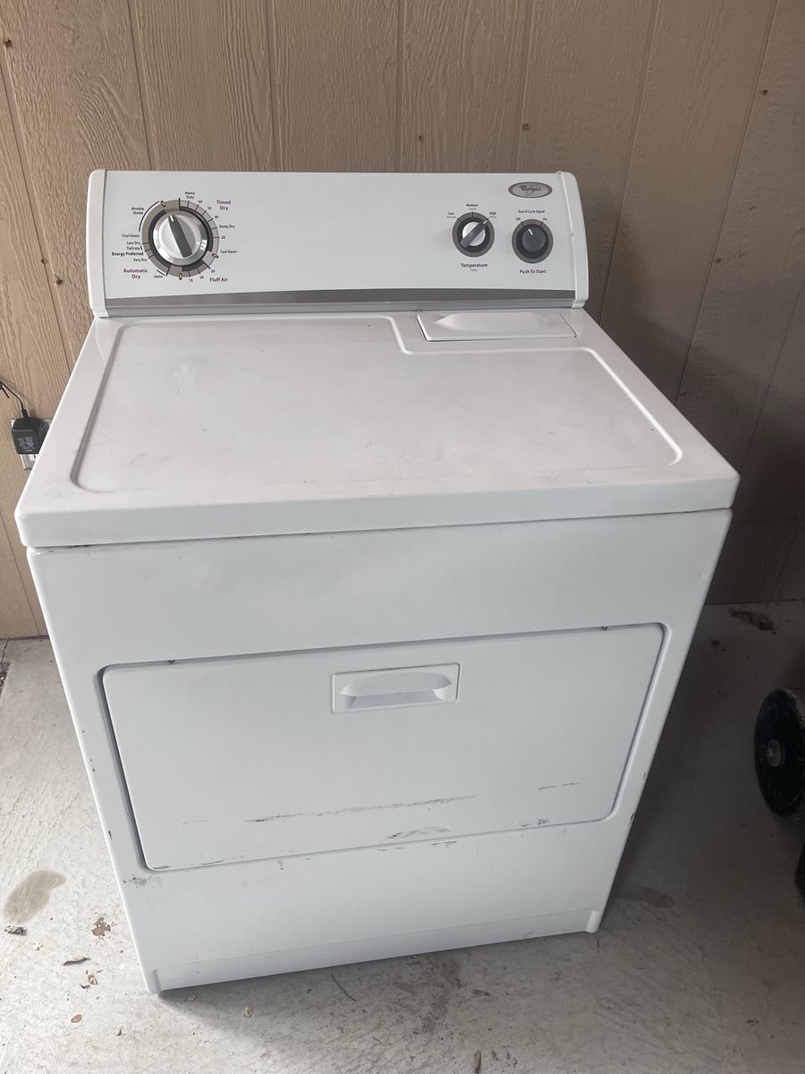 Whirlpool electric dryer (used)
