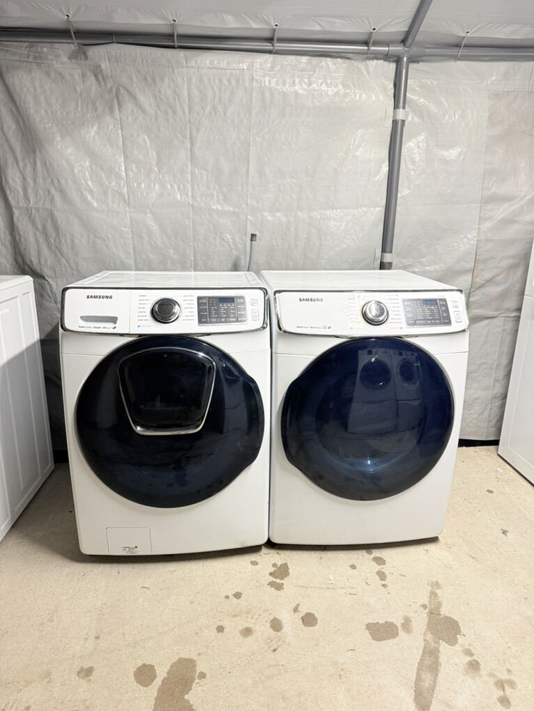 Washer And Electric Dryer Set