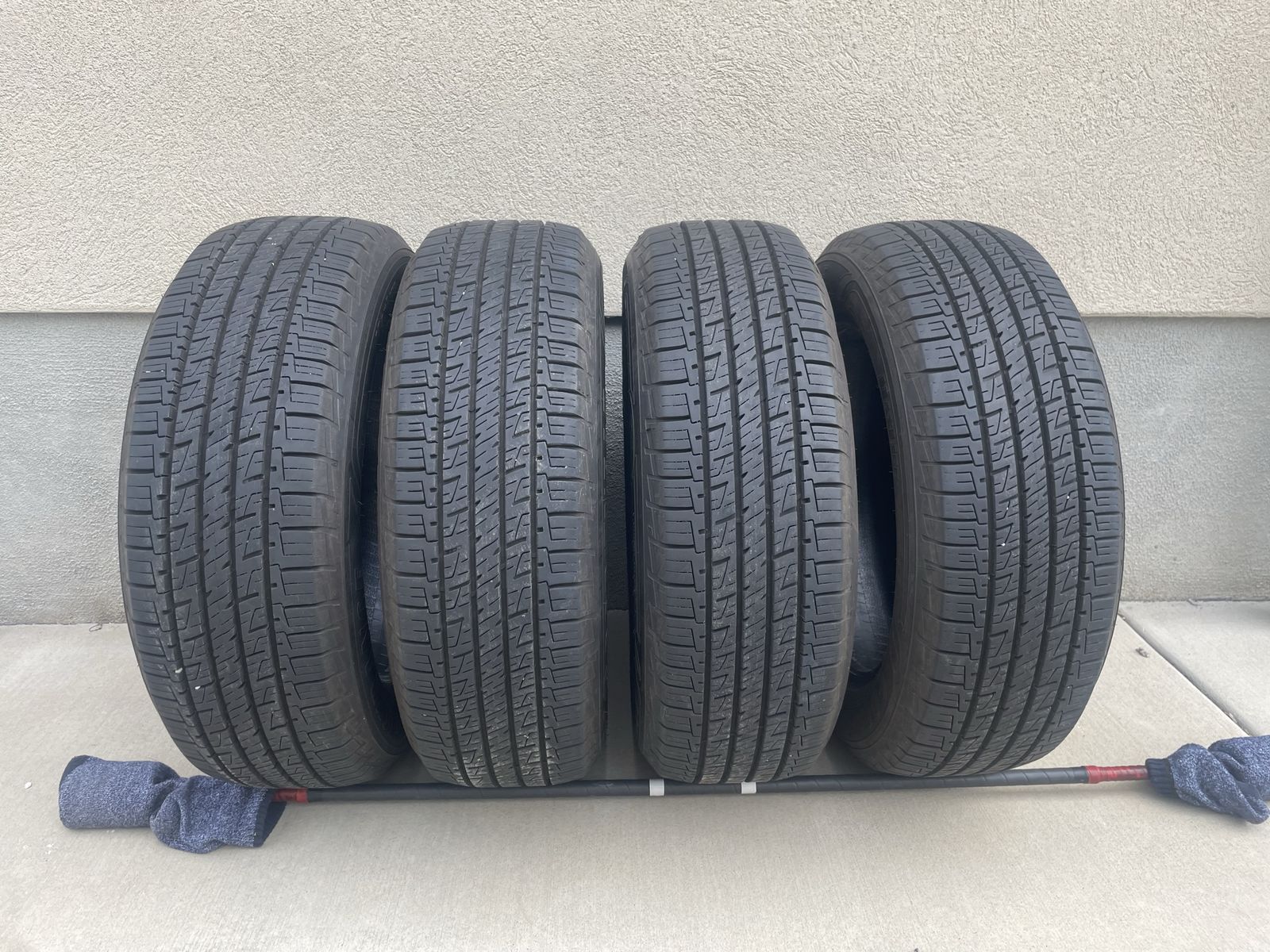 Set of 4 Goodyear Assurance All Season Tires - 225/60R18
