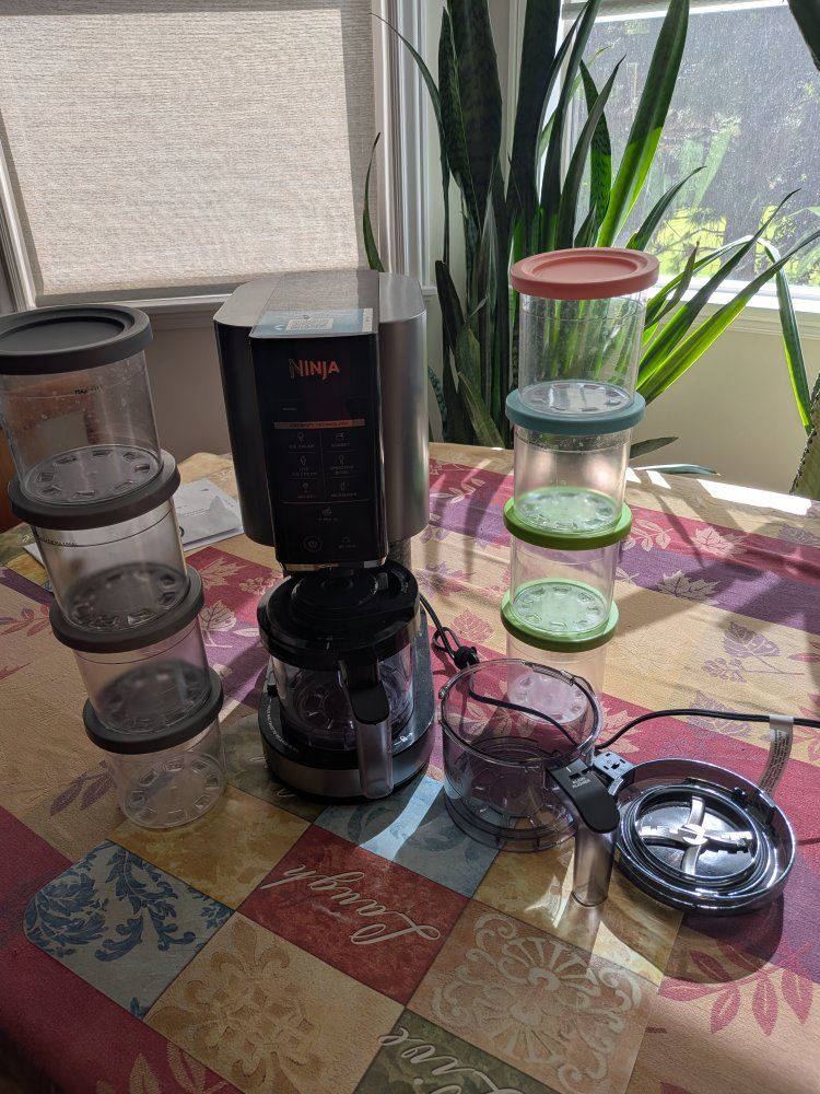 Ninja CREAMi Ice Cream Maker Machine with 14 Pint Containers